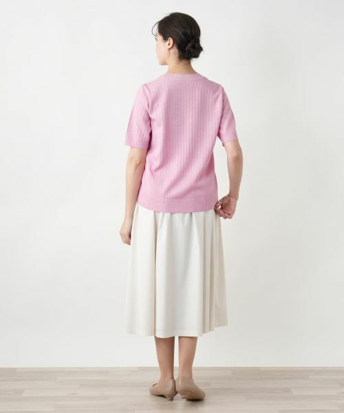 Leilian PLUS HOUSE / レリアンプラスハウス ニット・セーター | 【店舗人気】ニットインナー | 詳細3