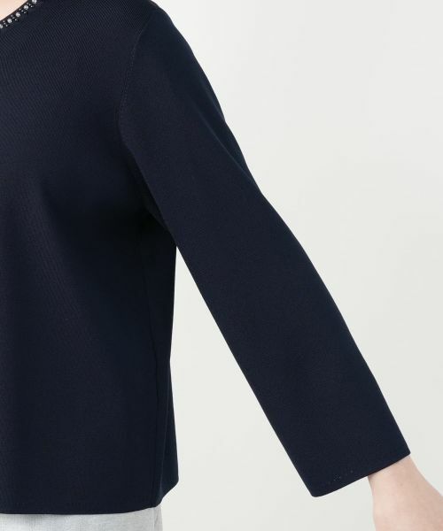 Leilian PLUS HOUSE / レリアンプラスハウス カーディガン・ボレロ | 【店舗人気】ビジューカーディガン | 詳細12