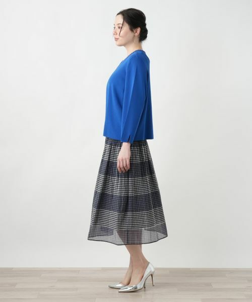 Leilian PLUS HOUSE / レリアンプラスハウス カーディガン・ボレロ | 【店舗人気】ビジューカーディガン | 詳細2