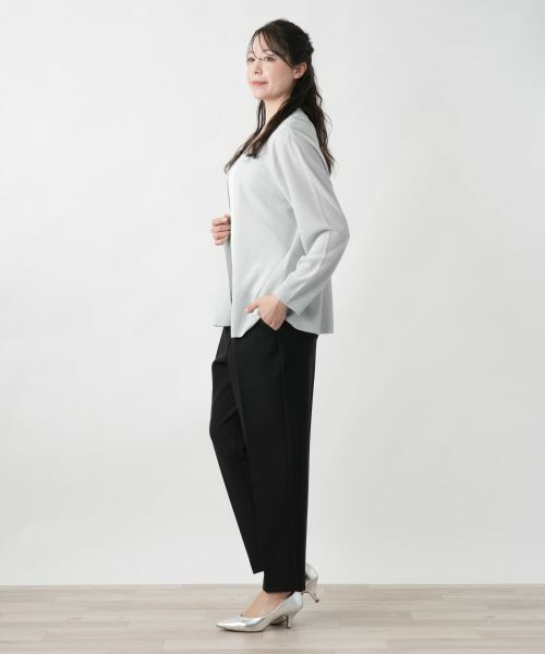 Leilian PLUS HOUSE / レリアンプラスハウス カーディガン・ボレロ | 【店舗人気】トッパーカーディガン | 詳細5