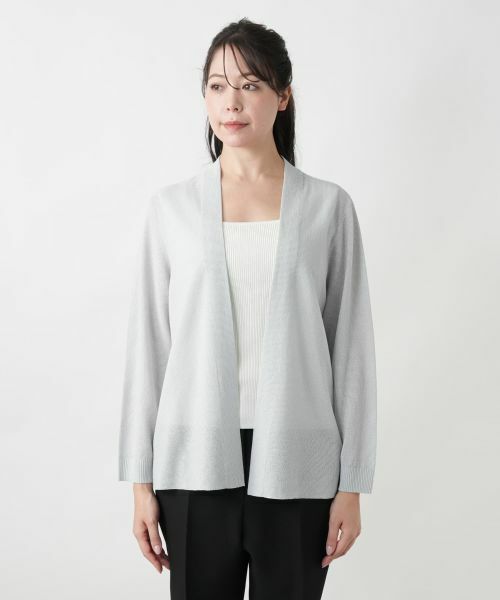 Leilian PLUS HOUSE / レリアンプラスハウス カーディガン・ボレロ | 【店舗人気】トッパーカーディガン | 詳細7
