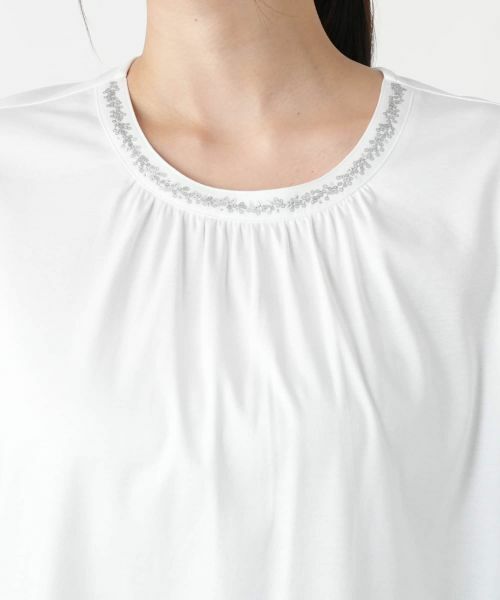 Leilian PLUS HOUSE / レリアンプラスハウス カットソー | 【店舗人気】スパンコール七分袖カットソー | 詳細13