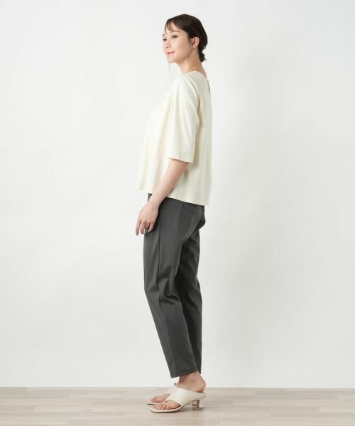 Leilian PLUS HOUSE / レリアンプラスハウス カットソー | 【店舗人気】スパンコール七分袖カットソー | 詳細2