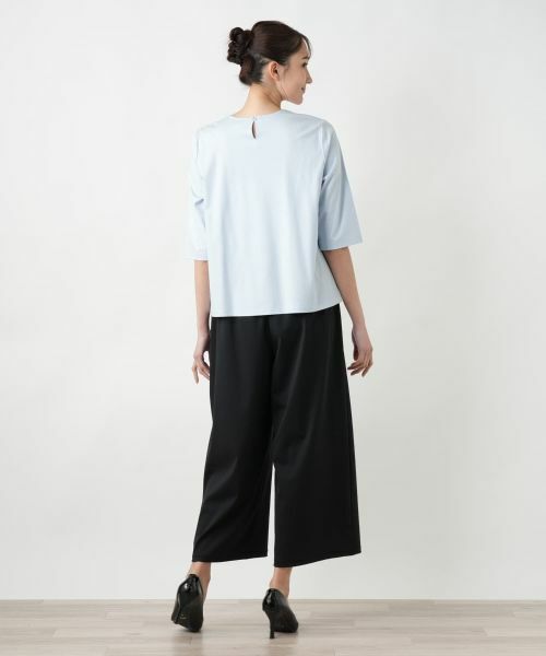 Leilian PLUS HOUSE / レリアンプラスハウス カットソー | 【店舗人気】スパンコール七分袖カットソー | 詳細6