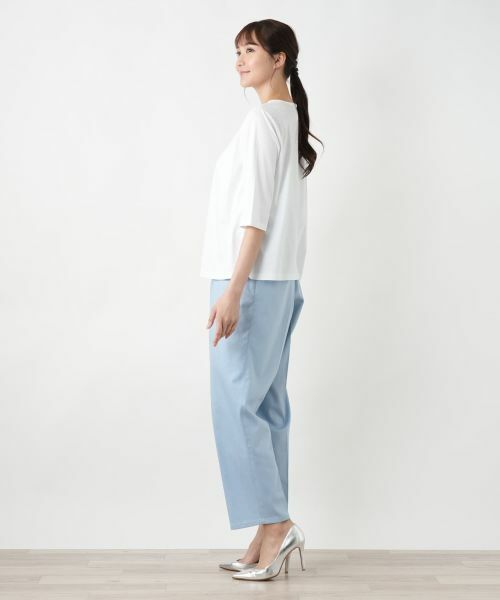 Leilian PLUS HOUSE / レリアンプラスハウス カットソー | 【店舗人気】スパンコール七分袖カットソー | 詳細8