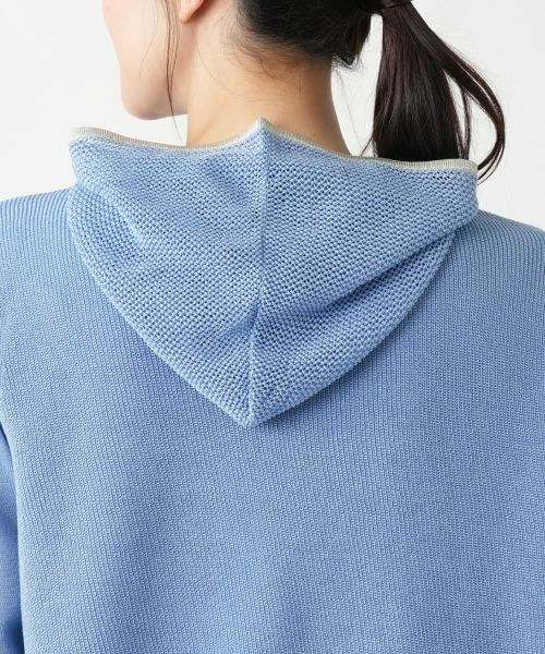 Leilian PLUS HOUSE / レリアンプラスハウス カーディガン・ボレロ | 【店舗人気】ジップニットパーカ | 詳細14