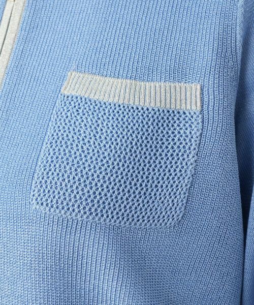 Leilian PLUS HOUSE / レリアンプラスハウス カーディガン・ボレロ | 【店舗人気】ジップニットパーカ | 詳細15