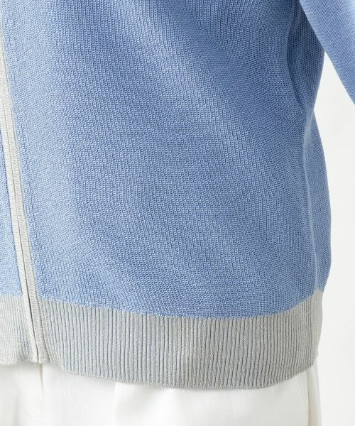 Leilian PLUS HOUSE / レリアンプラスハウス カーディガン・ボレロ | 【店舗人気】ジップニットパーカ | 詳細17