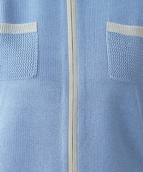 Leilian PLUS HOUSE / レリアンプラスハウス カーディガン・ボレロ | 【店舗人気】ジップニットパーカ | 詳細18