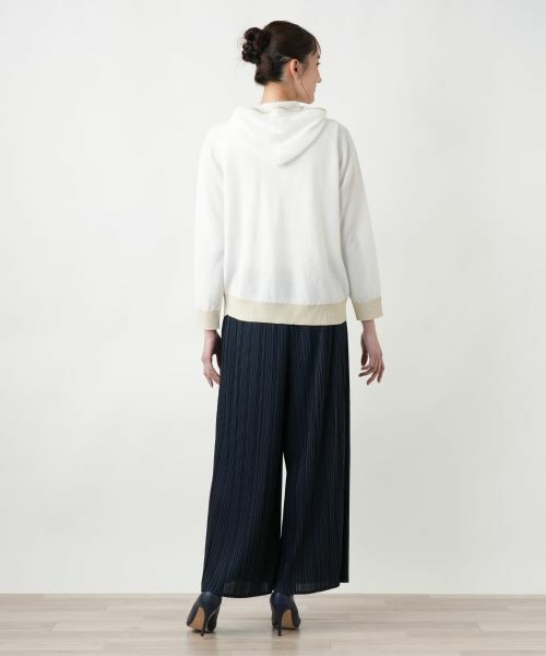 Leilian PLUS HOUSE / レリアンプラスハウス カーディガン・ボレロ | 【店舗人気】ジップニットパーカ | 詳細6