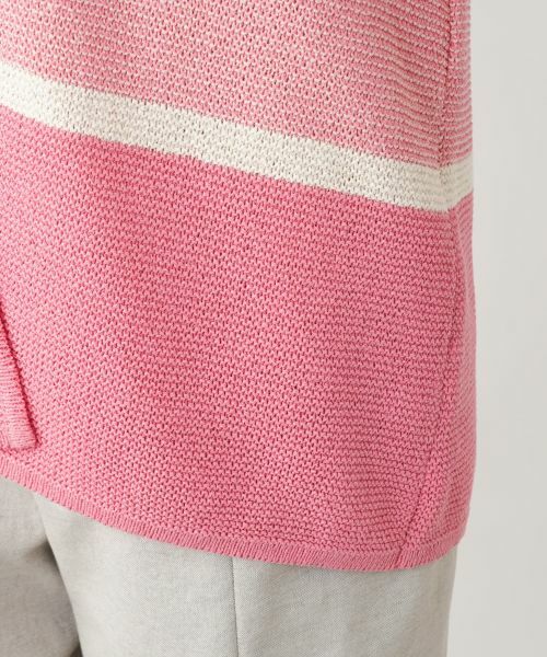 Leilian PLUS HOUSE / レリアンプラスハウス カーディガン・ボレロ | 【店舗人気】ボーダー柄カーディガン | 詳細16