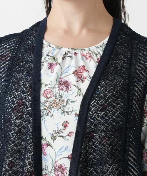 Leilian PLUS HOUSE / レリアンプラスハウス テーラードジャケット | 【店舗人気】ロングニットベスト | 詳細10