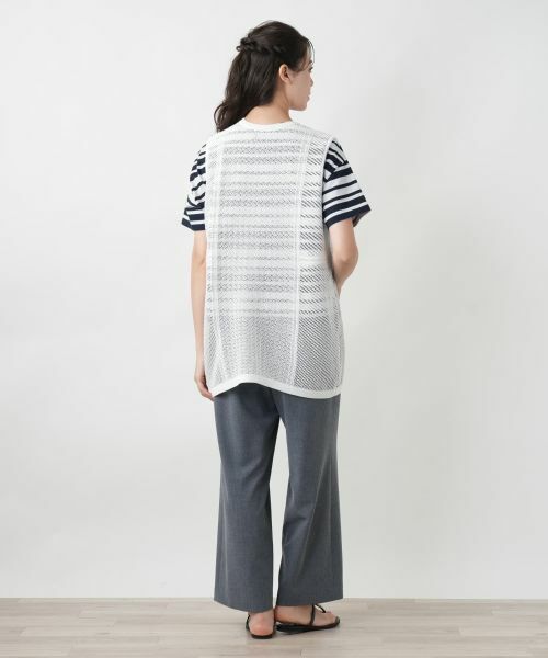 Leilian PLUS HOUSE / レリアンプラスハウス テーラードジャケット | 【店舗人気】ロングニットベスト | 詳細3