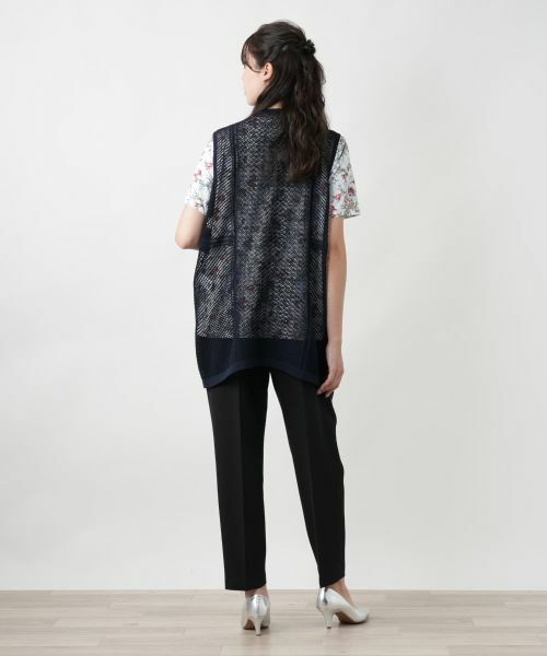 Leilian PLUS HOUSE / レリアンプラスハウス テーラードジャケット | 【店舗人気】ロングニットベスト | 詳細6