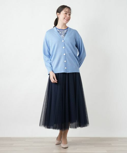 Leilian PLUS HOUSE / レリアンプラスハウス カーディガン・ボレロ | 【店舗人気】Vネックカーディガン | 詳細12