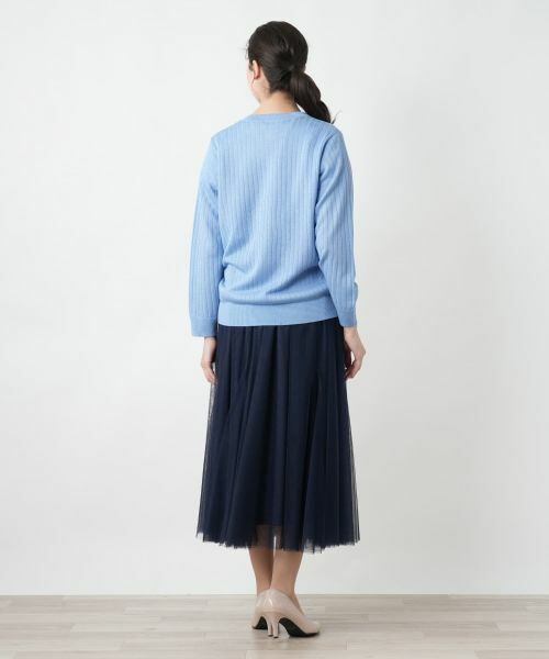 Leilian PLUS HOUSE / レリアンプラスハウス カーディガン・ボレロ | 【店舗人気】Vネックカーディガン | 詳細14