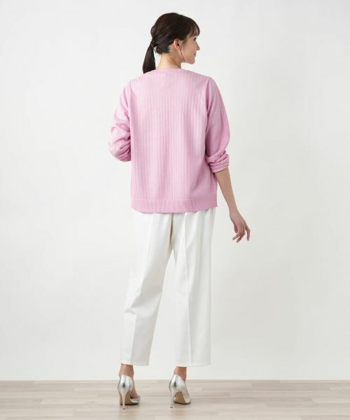 Leilian PLUS HOUSE / レリアンプラスハウス カーディガン・ボレロ | 【店舗人気】Vネックカーディガン | 詳細3