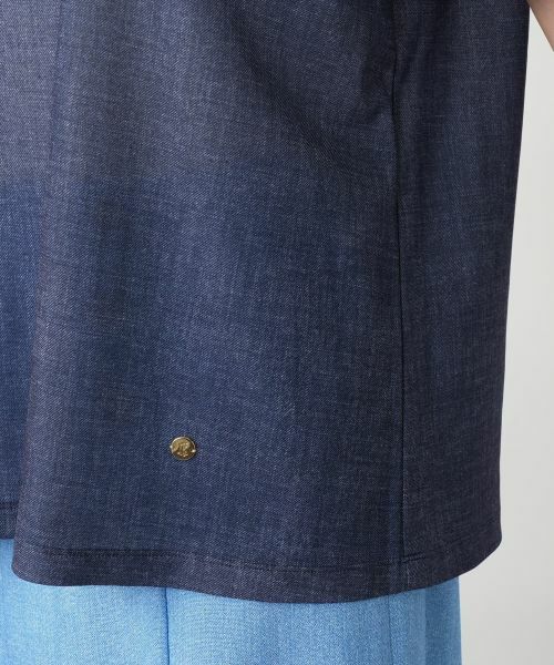 Leilian PLUS HOUSE / レリアンプラスハウス Tシャツ | 【店舗人気】リブ切替Tシャツ | 詳細10