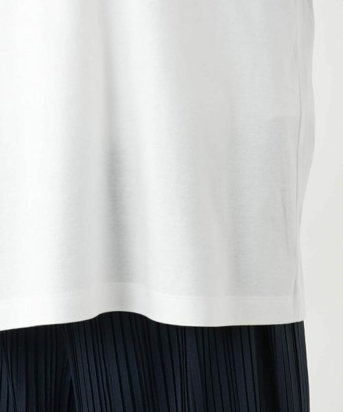 Leilian PLUS HOUSE / レリアンプラスハウス Tシャツ | プリントクルーネックTシャツ | 詳細10