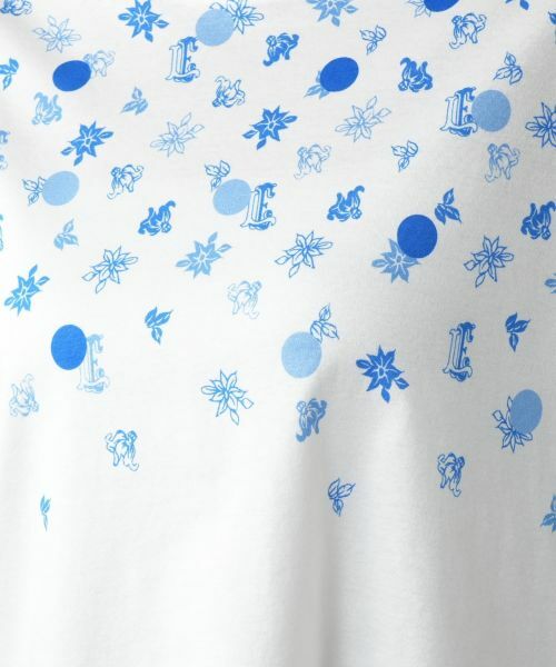 Leilian PLUS HOUSE / レリアンプラスハウス Tシャツ | プリントクルーネックTシャツ | 詳細11