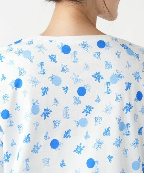 Leilian PLUS HOUSE / レリアンプラスハウス Tシャツ | プリントクルーネックTシャツ | 詳細8