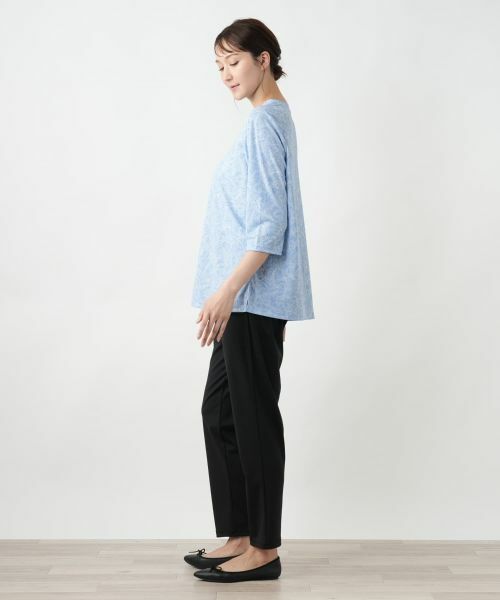 Leilian PLUS HOUSE / レリアンプラスハウス カットソー | 【店舗人気】ペイズリーカットソー | 詳細2