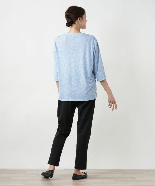 Leilian PLUS HOUSE / レリアンプラスハウス カットソー | 【店舗人気】ペイズリーカットソー | 詳細3