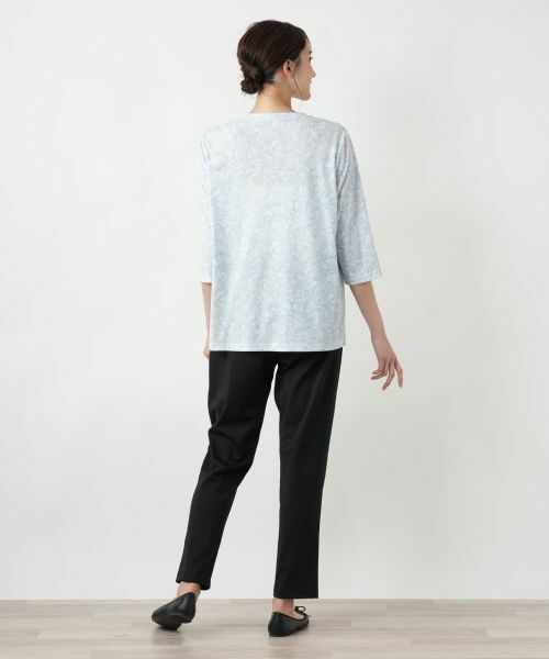 Leilian PLUS HOUSE / レリアンプラスハウス カットソー | 【店舗人気】ペイズリーカットソー | 詳細6