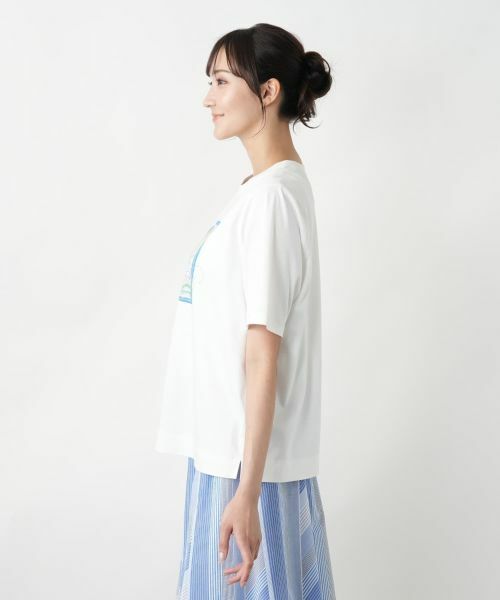 セール】 【店舗人気】刺繍プリントTシャツ （Tシャツ