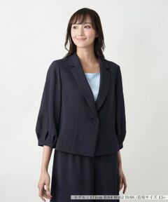 Leilian PLUS HOUSE / レリアンプラスハウス テーラードジャケット | 【店舗人気】バルーンスリーブジャケット