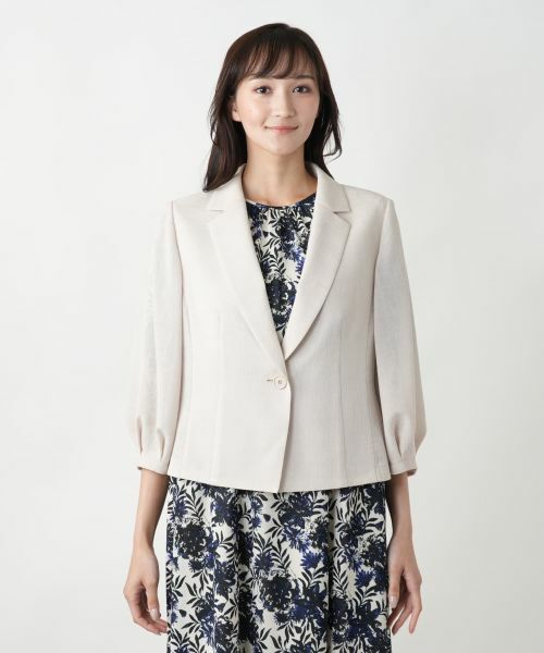 Leilian PLUS HOUSE / レリアンプラスハウス テーラードジャケット | 【店舗人気】バルーンスリーブジャケット | 詳細7