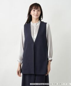 Leilian PLUS HOUSE / レリアンプラスハウス テーラードジャケット | 【店舗人気】Vネックベスト