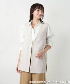 Leilian PLUS HOUSE / レリアンプラスハウス テーラードジャケット | 【店舗人気】Vネックベスト