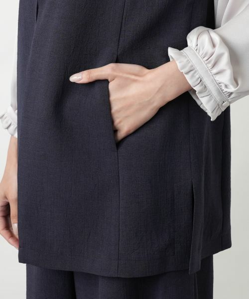 Leilian PLUS HOUSE / レリアンプラスハウス テーラードジャケット | 【店舗人気】Vネックベスト | 詳細10