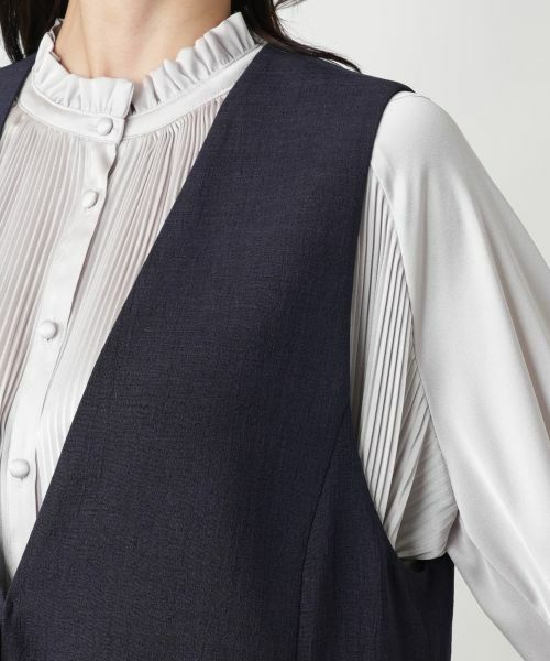 Leilian PLUS HOUSE / レリアンプラスハウス テーラードジャケット | 【店舗人気】Vネックベスト | 詳細9
