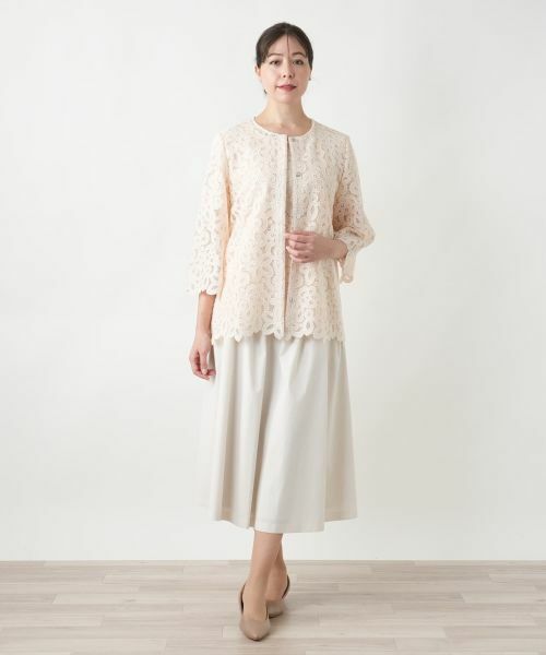 Leilian PLUS HOUSE / レリアンプラスハウス シャツ・ブラウス | 【店舗人気】カットワークレースブラウス | 詳細1