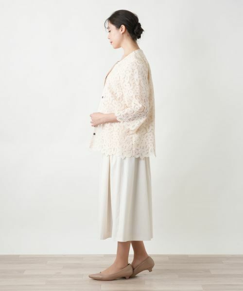 Leilian PLUS HOUSE / レリアンプラスハウス シャツ・ブラウス | 【店舗人気】カットワークレースブラウス | 詳細2