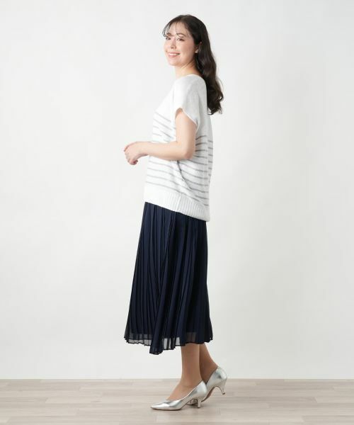 Leilian PLUS HOUSE / レリアンプラスハウス ロング・マキシ丈スカート | 【店舗人気】ロングプリーツスカート | 詳細2