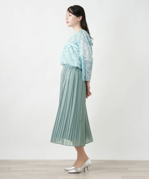 Leilian PLUS HOUSE / レリアンプラスハウス ロング・マキシ丈スカート | 【店舗人気】ロングプリーツスカート | 詳細5