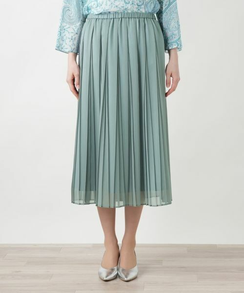 Leilian PLUS HOUSE / レリアンプラスハウス ロング・マキシ丈スカート | 【店舗人気】ロングプリーツスカート | 詳細7