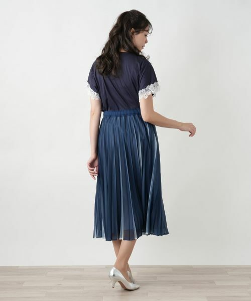 Leilian PLUS HOUSE / レリアンプラスハウス ロング・マキシ丈スカート | 【店舗人気】洗えるプリーツスカート | 詳細3