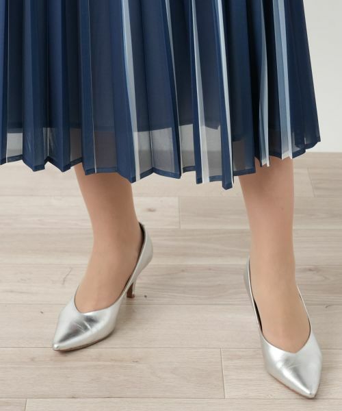 Leilian PLUS HOUSE / レリアンプラスハウス ロング・マキシ丈スカート | 【店舗人気】洗えるプリーツスカート | 詳細8