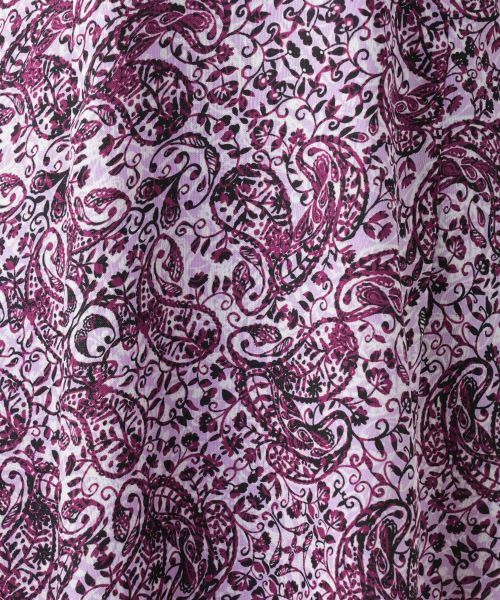 Leilian PLUS HOUSE / レリアンプラスハウス ドレス | ペイズリーキーネックワンピース | 詳細17