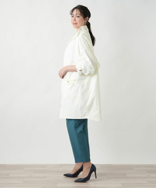 Leilian PLUS HOUSE / レリアンプラスハウス その他アウター | 【店舗人気】スタンドカラーコート | 詳細2