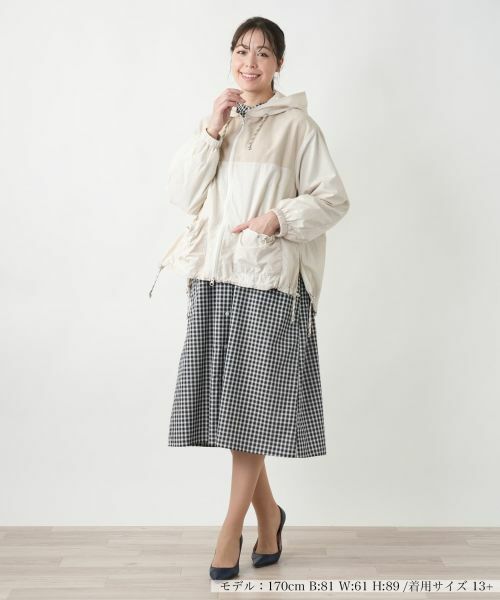 Leilian PLUS HOUSE / レリアンプラスハウス その他アウター | 【店舗人気】フーデッドジャケット | 詳細1