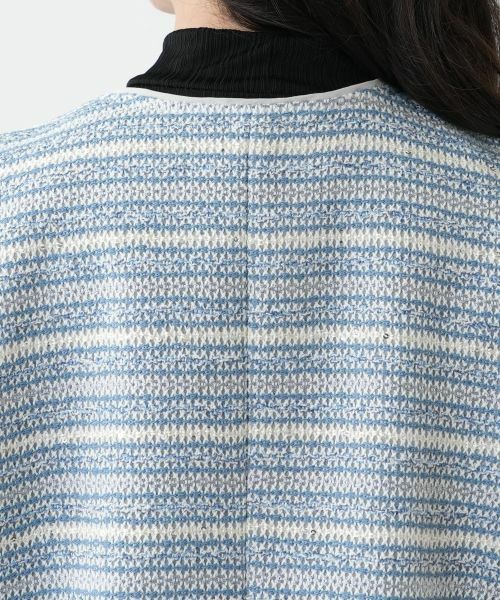 Leilian PLUS HOUSE / レリアンプラスハウス テーラードジャケット | 【店舗人気】ノーカラーニットジャケット | 詳細8