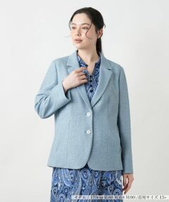 Leilian PLUS HOUSE / レリアンプラスハウス テーラードジャケット | 【店舗人気】ノッチドラペルジャケット