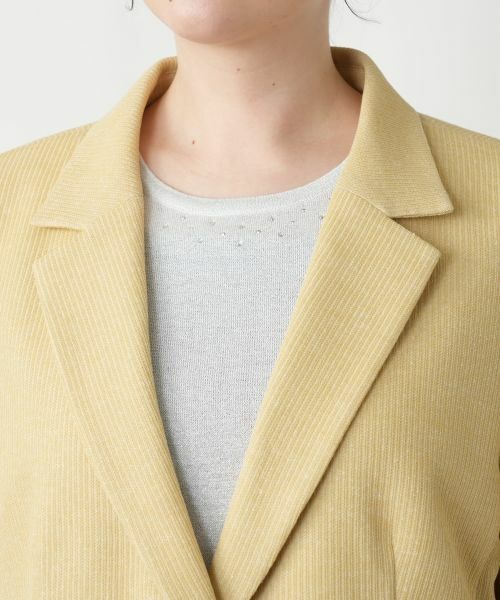 Leilian PLUS HOUSE / レリアンプラスハウス テーラードジャケット | 【店舗人気】ノッチドラペルジャケット | 詳細10