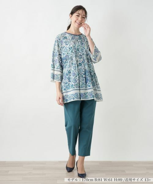 Leilian PLUS HOUSE / レリアンプラスハウス シャツ・ブラウス | 洗えるブラウス | 詳細1