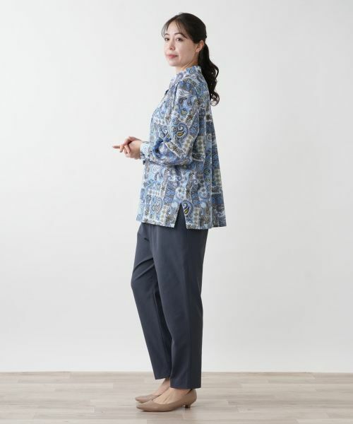 Leilian PLUS HOUSE / レリアンプラスハウス シャツ・ブラウス | ペイズリーブラウス【RATTI】 | 詳細2